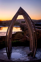 ELEVEN lights now complete the permanent memorial to the victims of the Shoreham Airshow disaster