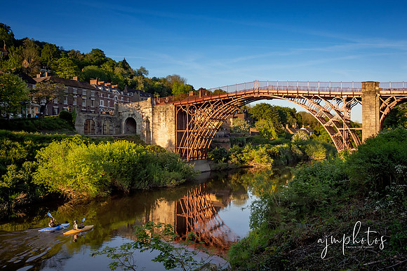 Summers evening at Ironbridge Gorge