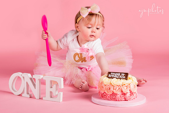 ajmphotos 1st birthday baby cake smash